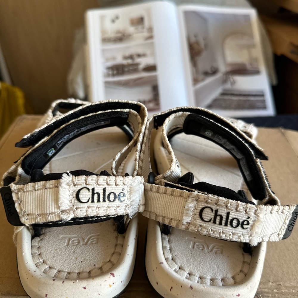 Chloé x Teva Hurricane Sandals - XLT2, Like New - Picture 9 of 11